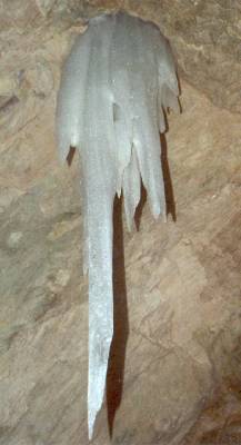 Eiszapfen von oben