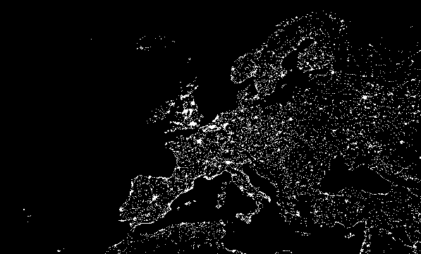 Lichtermeer &uuml;ber Europa